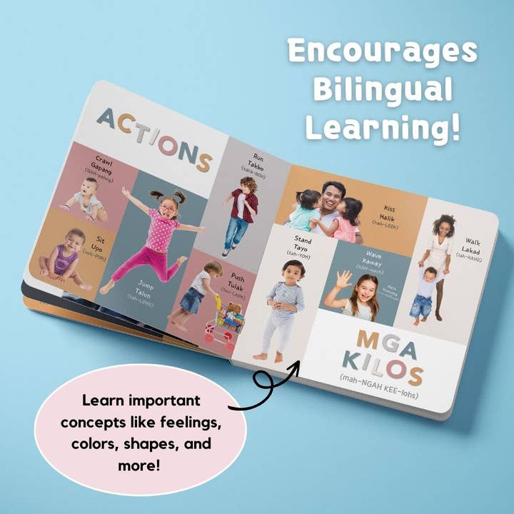 Heritage Kids Press - Wholesale Language & Linguistics Book - My First Tagalog Words Series / Serye ng Aking mga Unang Salitang Tagalog1