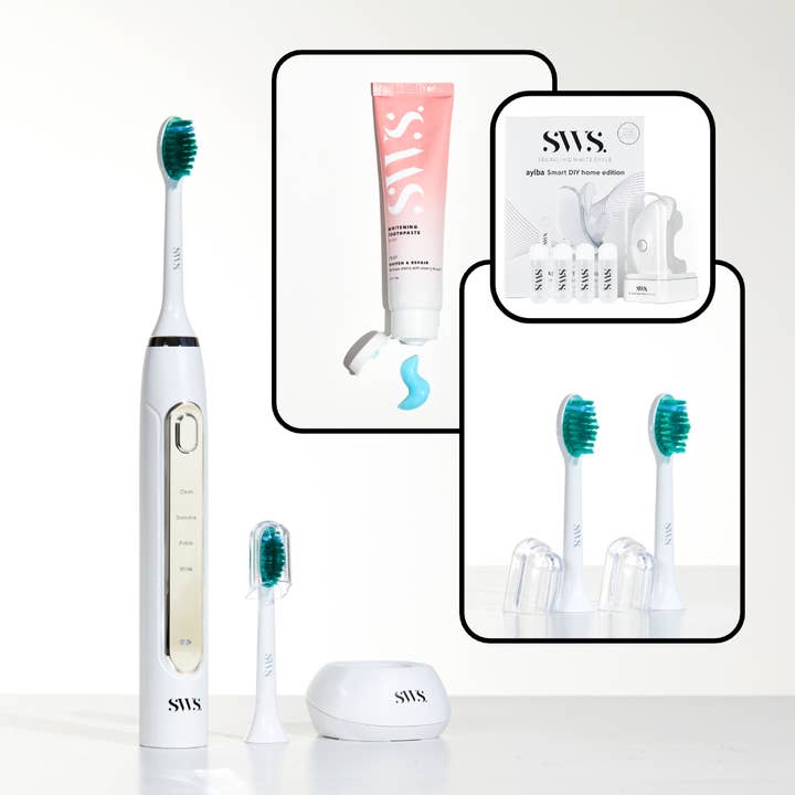 The Smile Care Bundle in White for wholesale by Sparkling White Smile