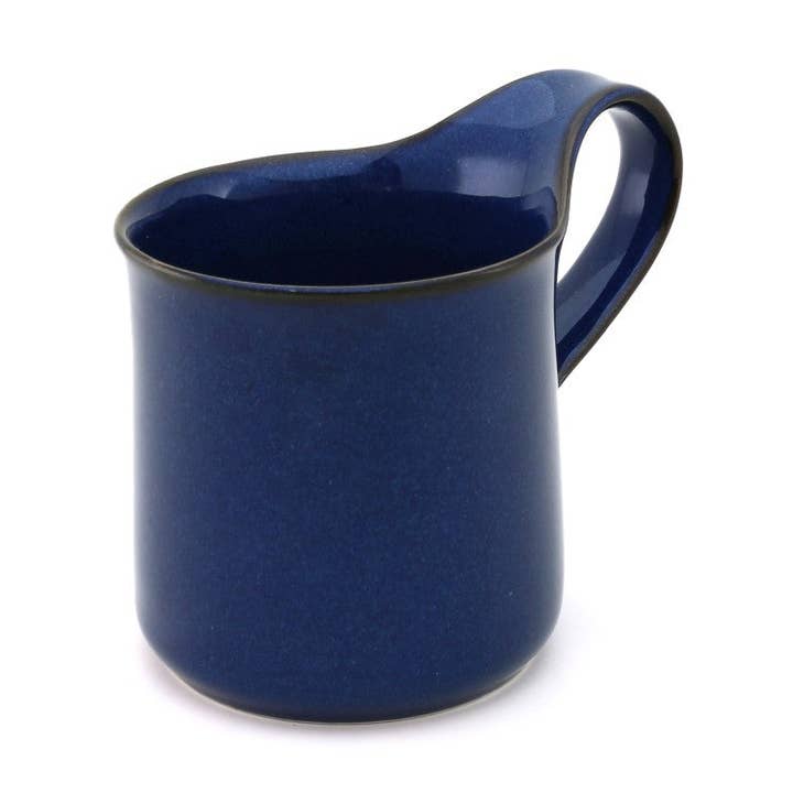 Bee House Ceramic Cafe Mug 10 Oz - Jeans Blue for wholesale by ZERO JAPAN USA