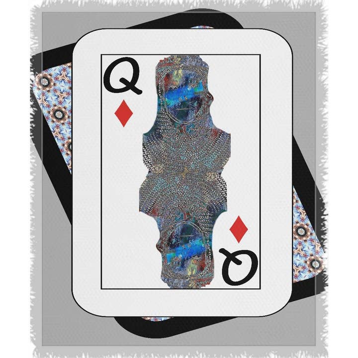 Spil din hånd... Dronning Diamond No. 2 Vævet Blanket for engroshandel hos 3 Piece Urban Artisan