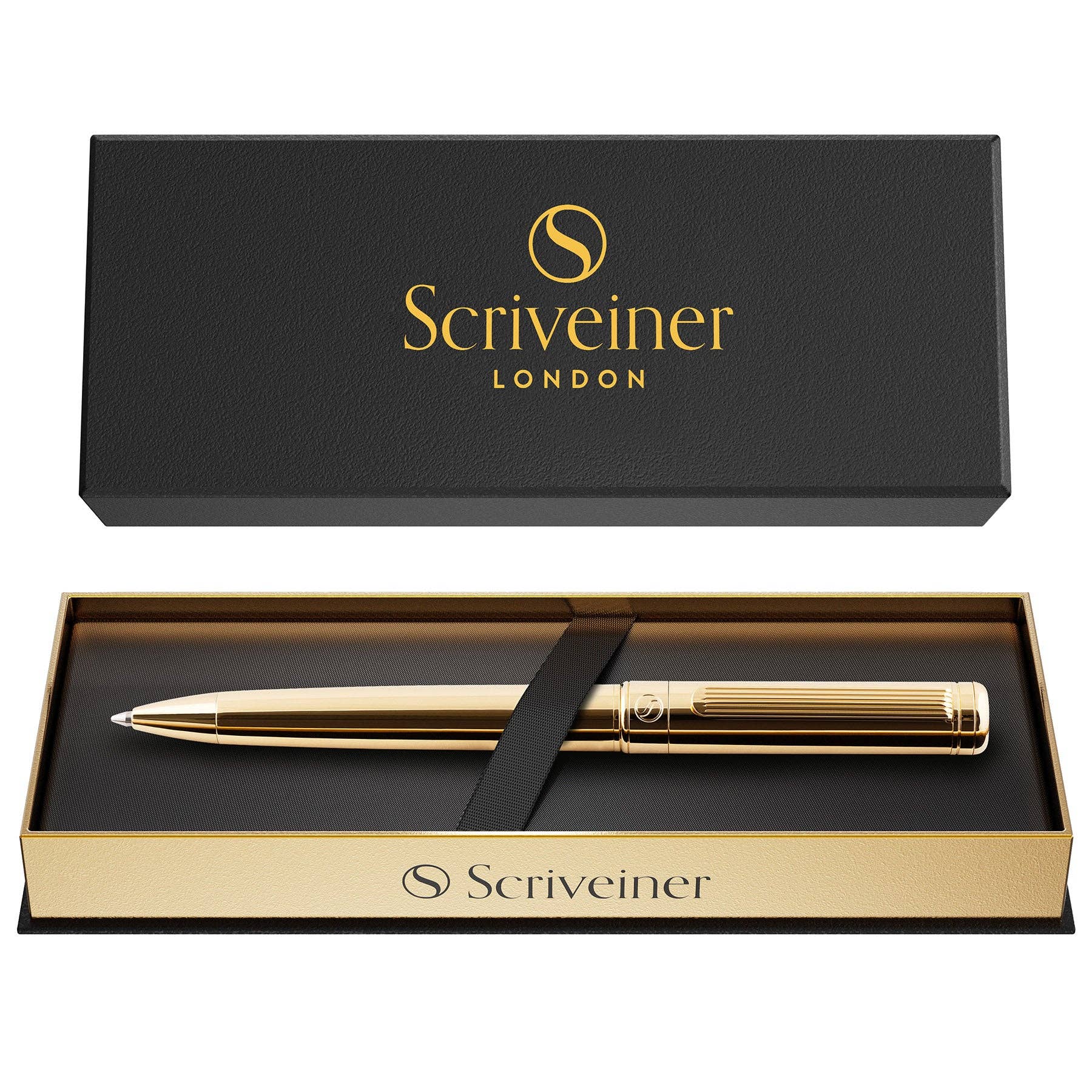 Scriveiner - Wholesale Pen - Classic Gold Ballpoint Pen2