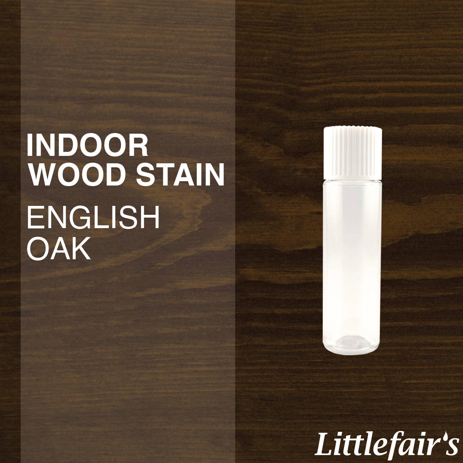Littlefairs Wood Finishing Products Ltd - Venta al por mayor Cera/pintura para muebles - Tinte para madera a base de agua - Roble inglés0