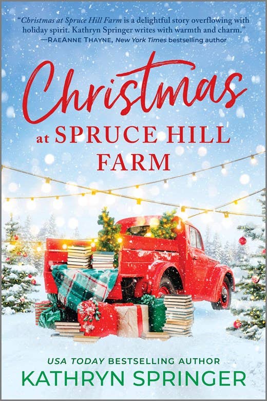 HarperCollins - Wholesale Romance Novel - Christmas at Spruce Hill Farm  Kathryn Springer0