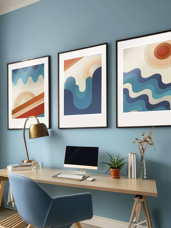 Sunshine Abstract Bundle for wholesale by The Underdog Print Shop