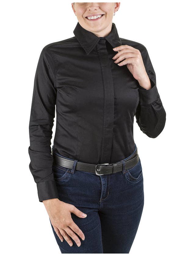 JPC Equestrian - Wholesale Button Down Shirt - Women's - TuffRider Ladies Americana Western Shirt6