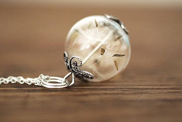 MadamLili - Wholesale Pendant/Charm Necklace - Dandelion Seed Pendant Necklace - 925 Sterling Silver8