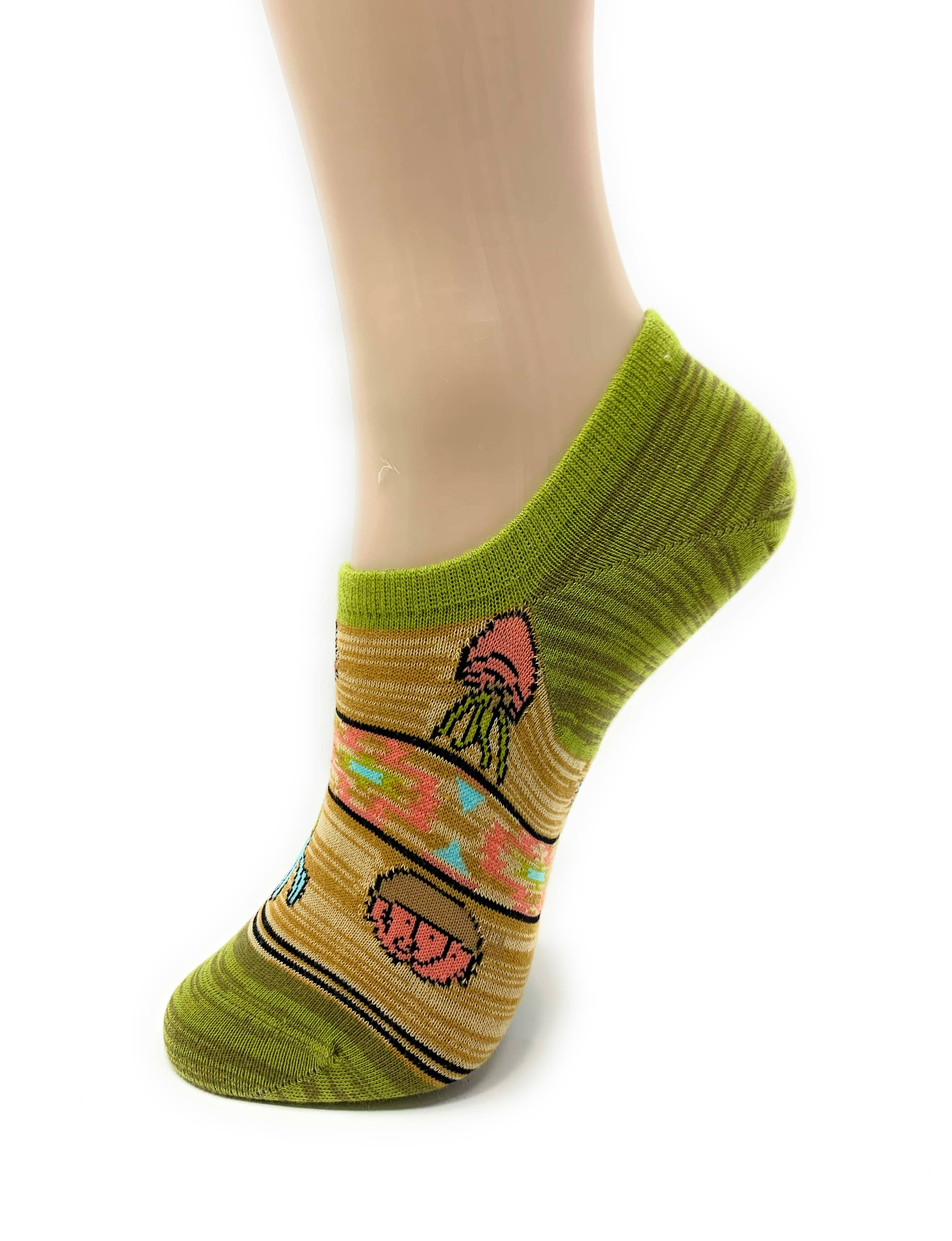 Oooh Yeah/Sock It Up/Oooh Geez Slippers - Vendita all'ingrosso Calzini - Donna - Cactus Hugs | Calzini eleganti da donna in cotone premium1