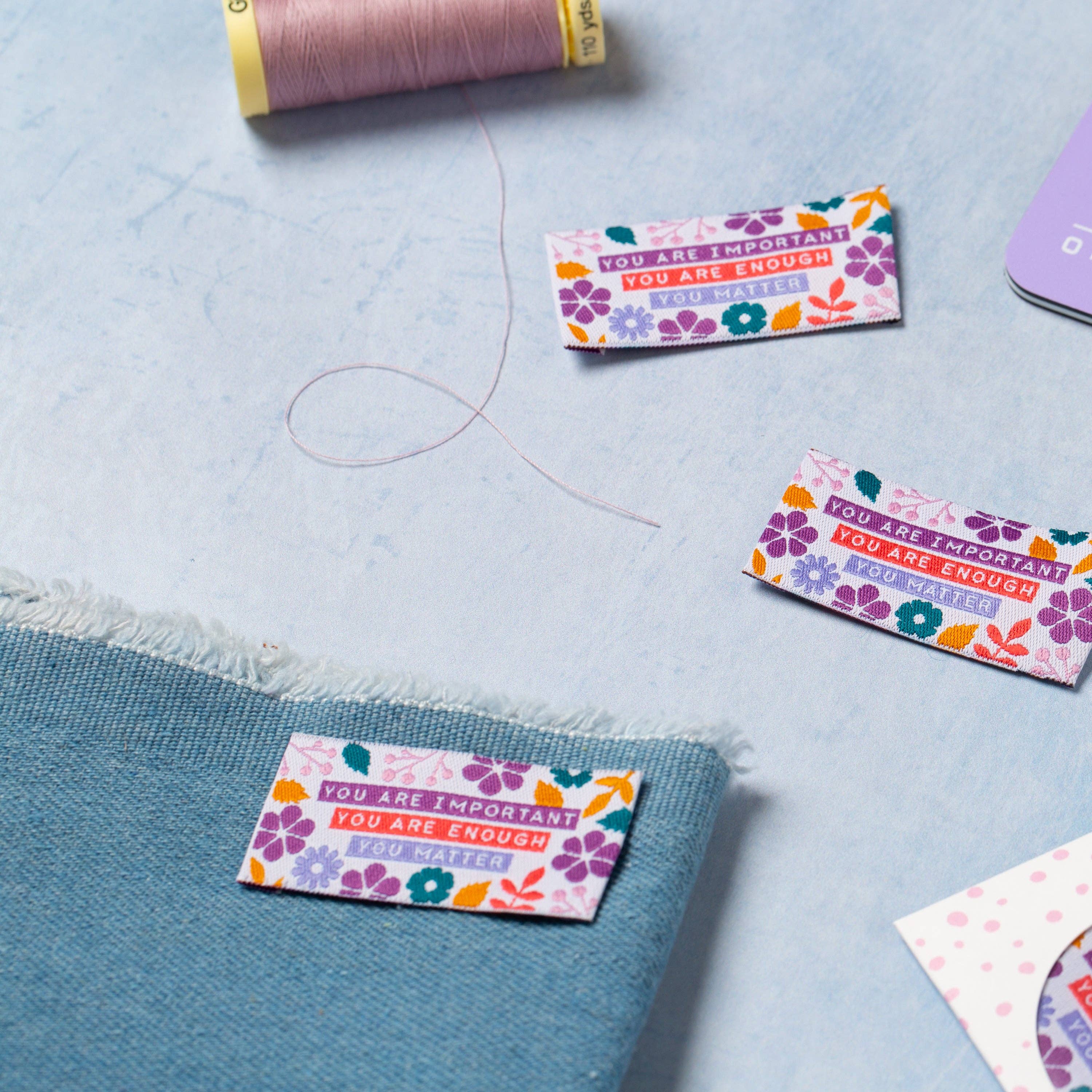 Little Rosy Cheeks - Wholesale Fabric - YOU MATTER - Sewing Labels Tags7