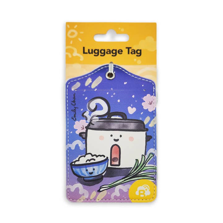 Rice Cooker Luggage Tag for wholesale by Brightspot Design