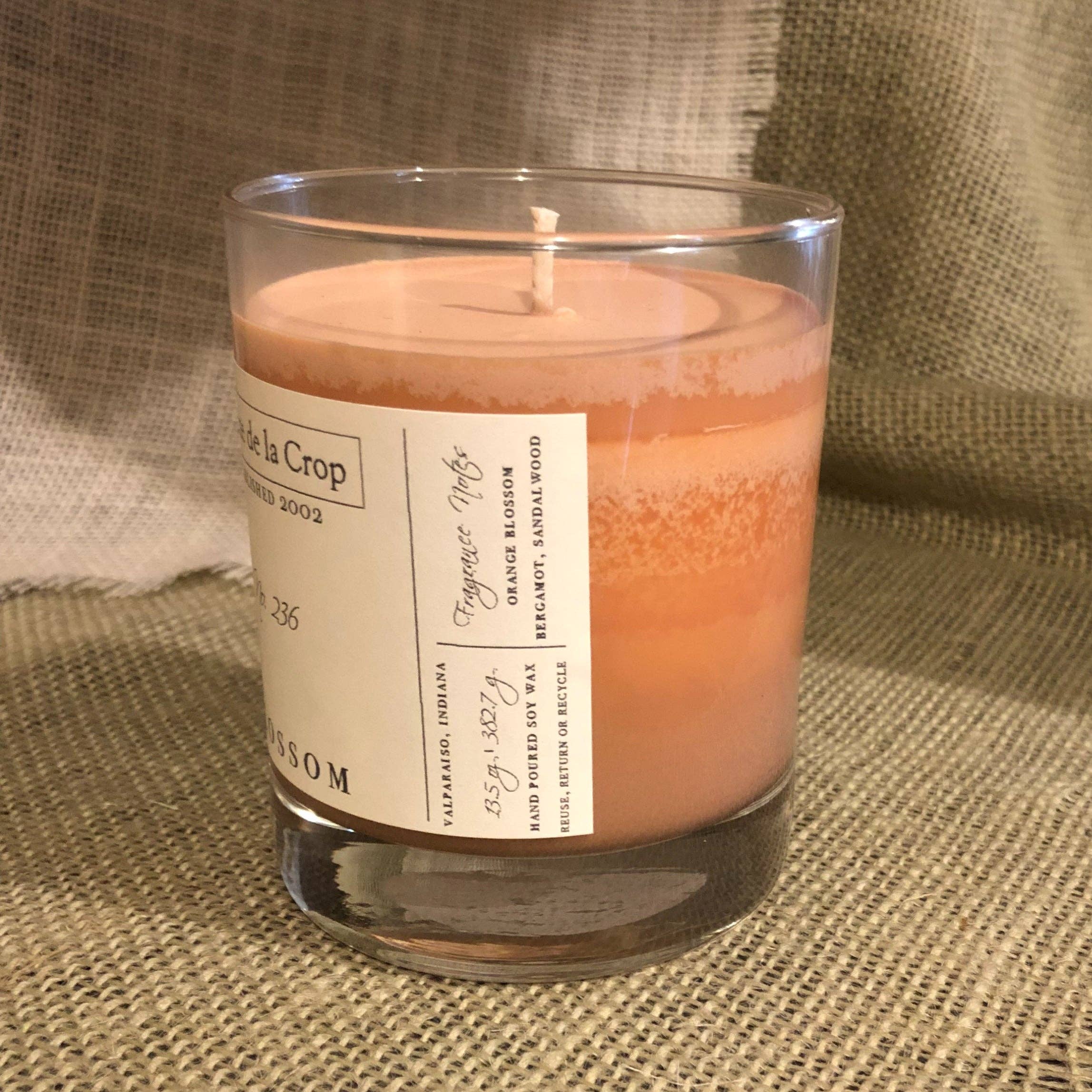 VIAI Beauty – wholesale Jar/filled candle – Soy Candle - Blossom (Orange Blossom)1