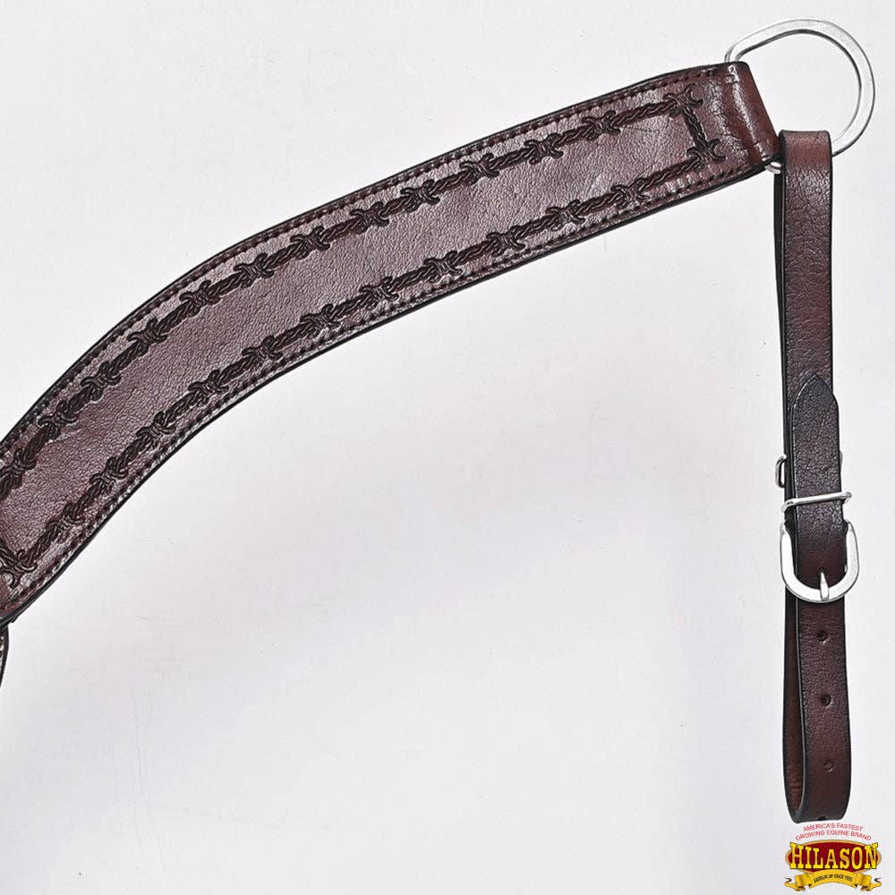 HILASON - Wholesale Horseback Riding Gear - HILASON Western Horse Headstall Breast Collar Set Tack Genuine American Leather | For Horses Headstalls187