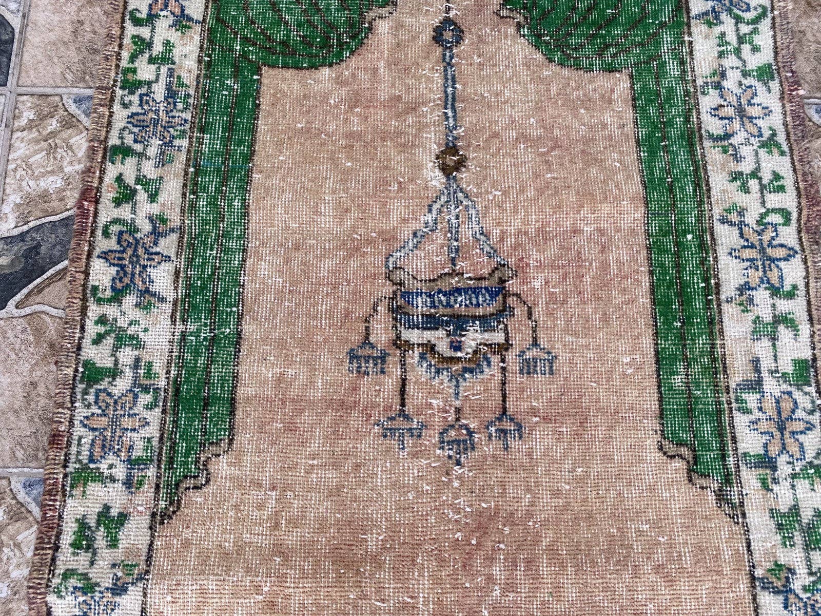 Oushak Rugs - Wholesale Area Rug - Vintage Anatolian Hand-Knotted Wool Tribal Geometric Rug 2x47