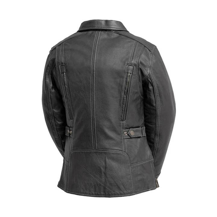 Free Spirit - Leren Motorjas voor Dames voor wholesale door USA Leather Shop