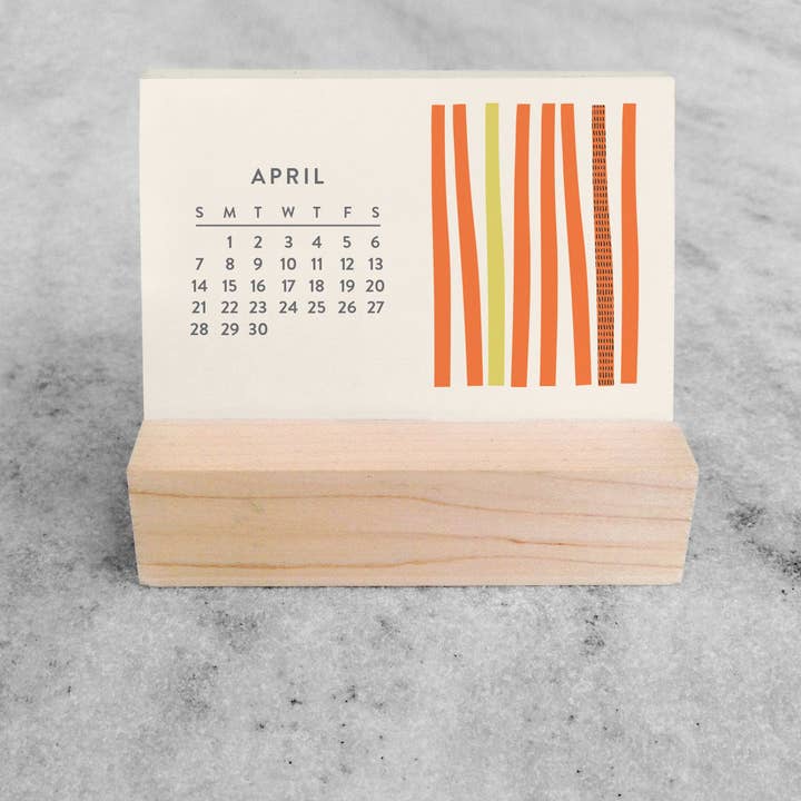 Favorite Story - Wholesale Calendar - 2025 Mini Desk Calendar, Abstract