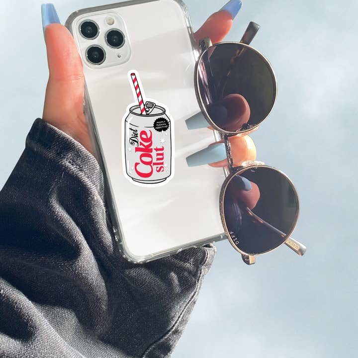 Diet Coke Slut Sticker for wholesale by inviting affairs paperie