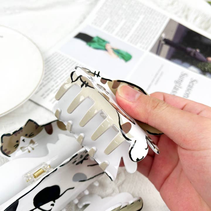 mildstyles - Wholesale Hair Clip - Women's - lovely Cat Pet Hair Claw Clip4