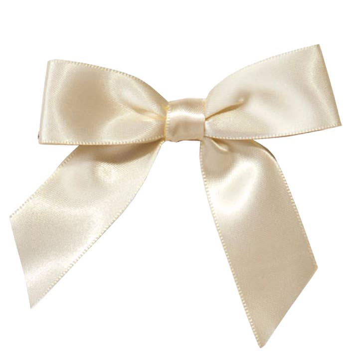 Candi Gifts – wholesale Bow – Gift wrapping – MINI SATIN BOWS with Twist Ties - 20mm - (pk 50)3