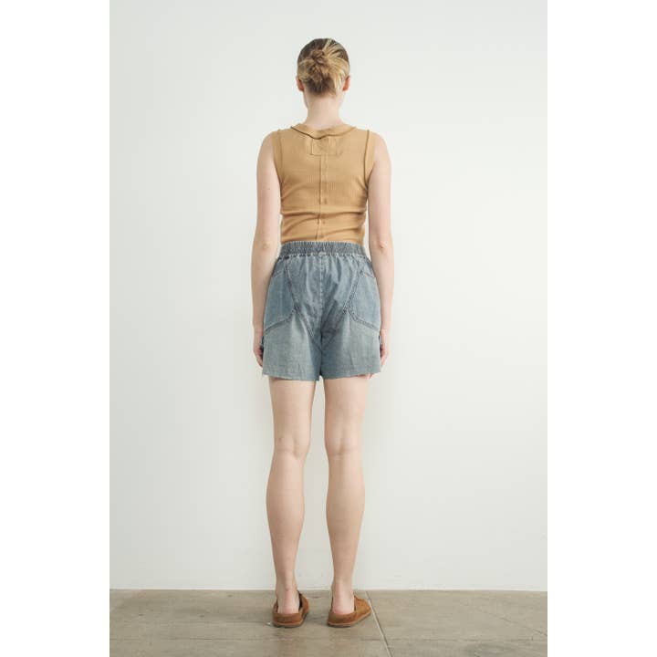 Aaron & Amber - Wholesale Knee Sleeve - MAT3232 RIBBED JERSEY INSIDE OUT TANK26