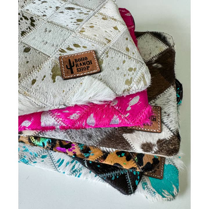 Boho Ranch Shop - Wholesale Laptop/Tablet Case - Women's - Cowhide Laptop Computer tech Sleeve Pouch Case5