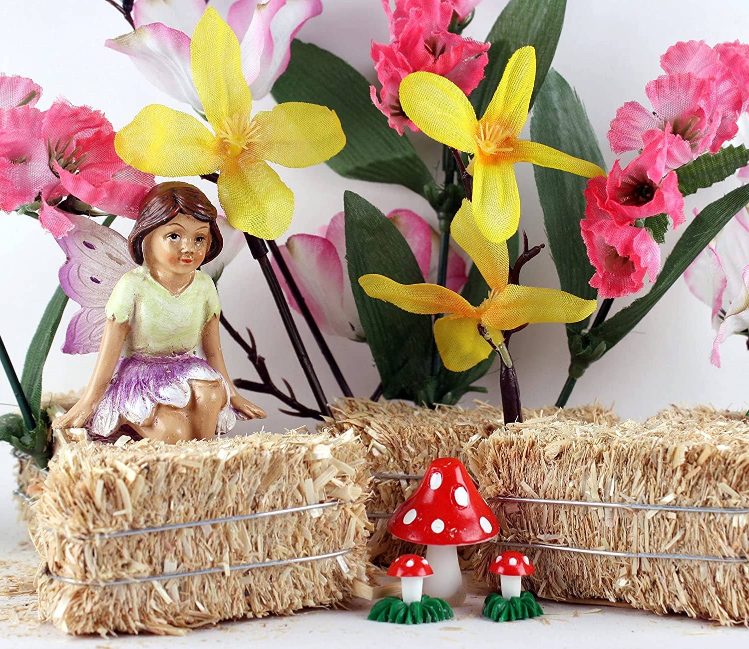 Meyer Imports - Wholesale Decorative Tabletop Object - Mini Decorative Hay Bales for Craft/Dollhouse/Farm/Halloween4