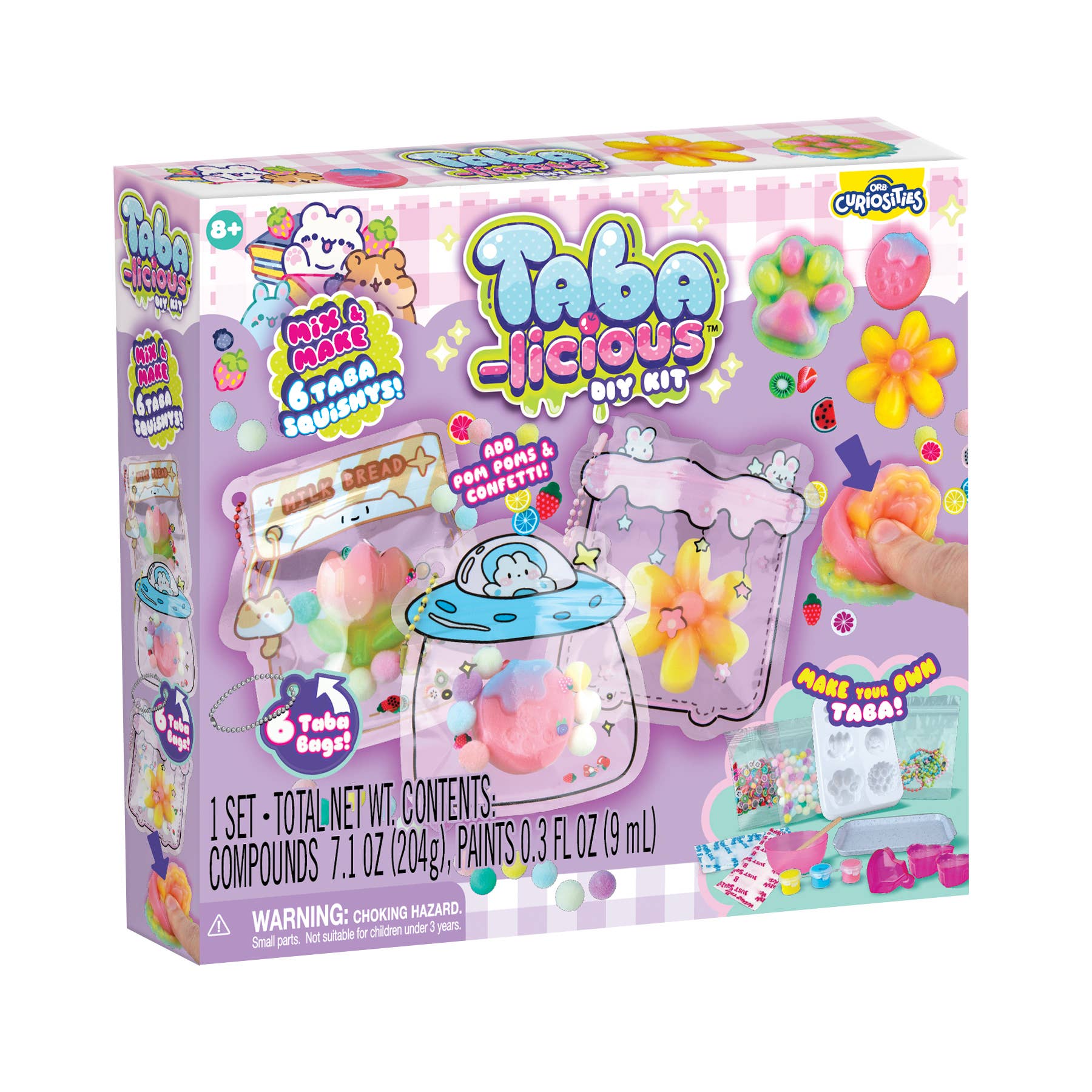 Orb Toys - Vente Kit de bricolage – enfant - Kit de bricolage Taba-licious Ultra