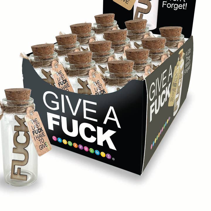 Little Genie Productions - Wholesale Gag Gift/Novelty Gift - Last Fuck I Have to Give - Display of 120