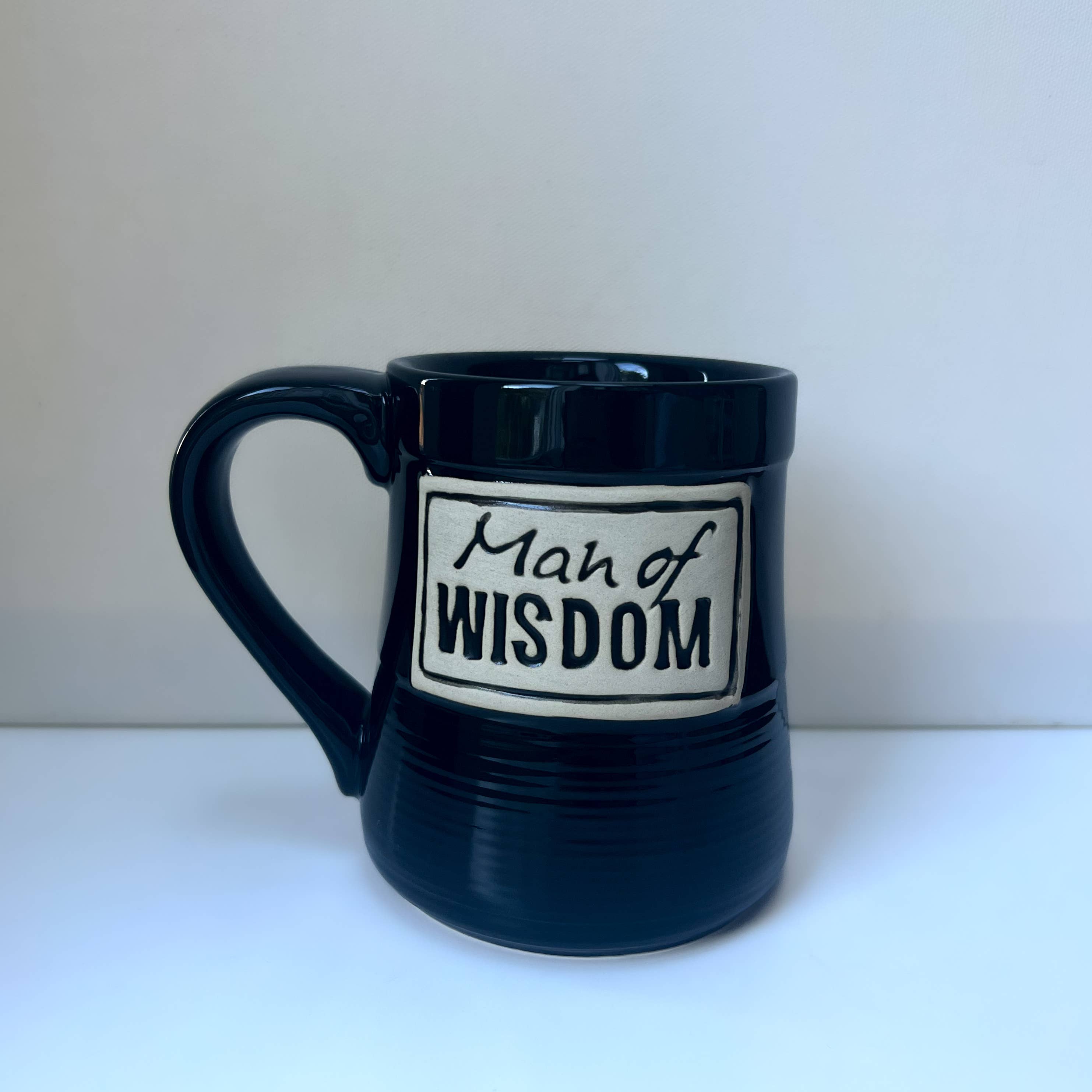 Abbey + CA Gift - Wholesale Coffee Mug - Man of Wisdom Pottery Mug1