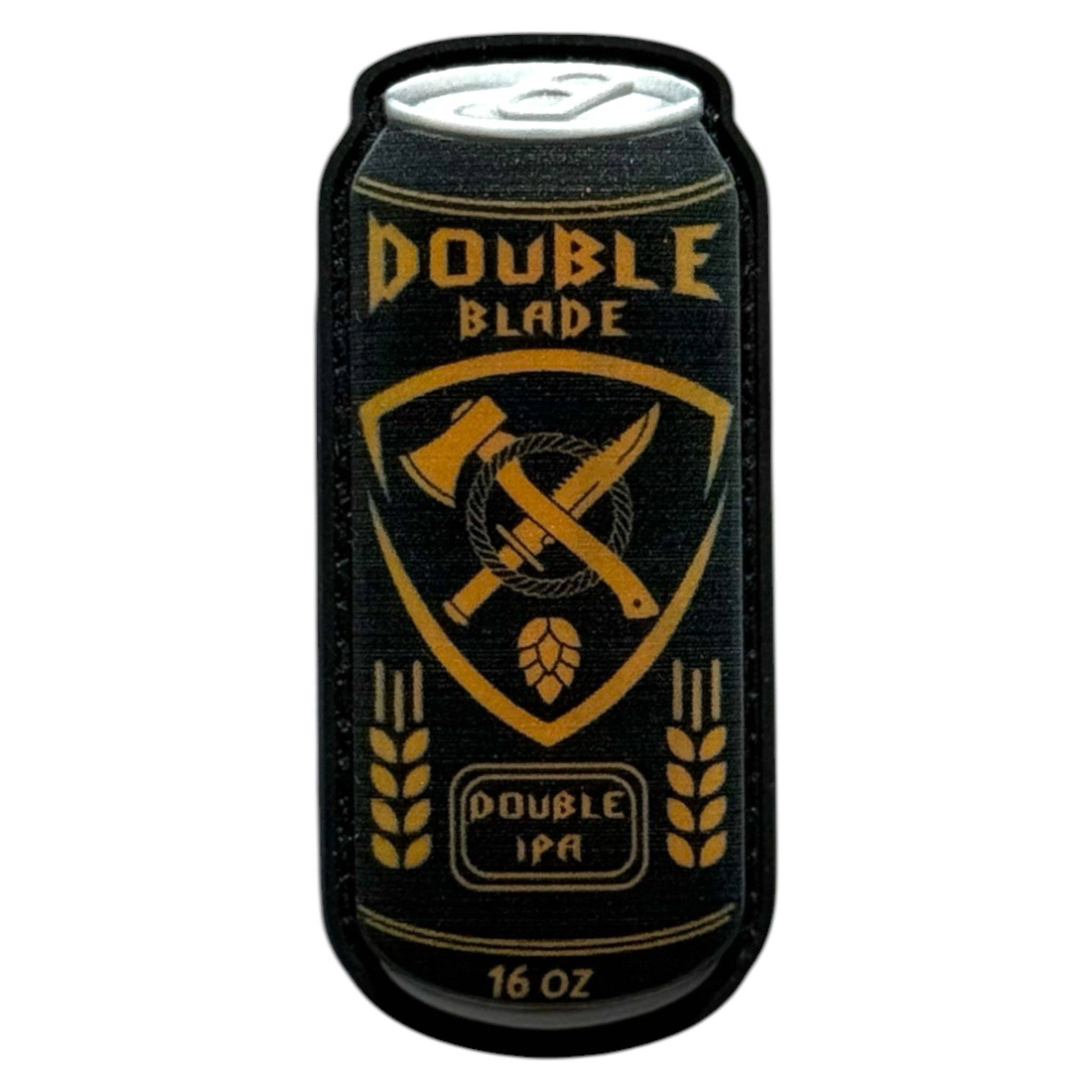 ARTPATCHES - Wholesale Patch - Double Blade IPA Can — PVC Patch0