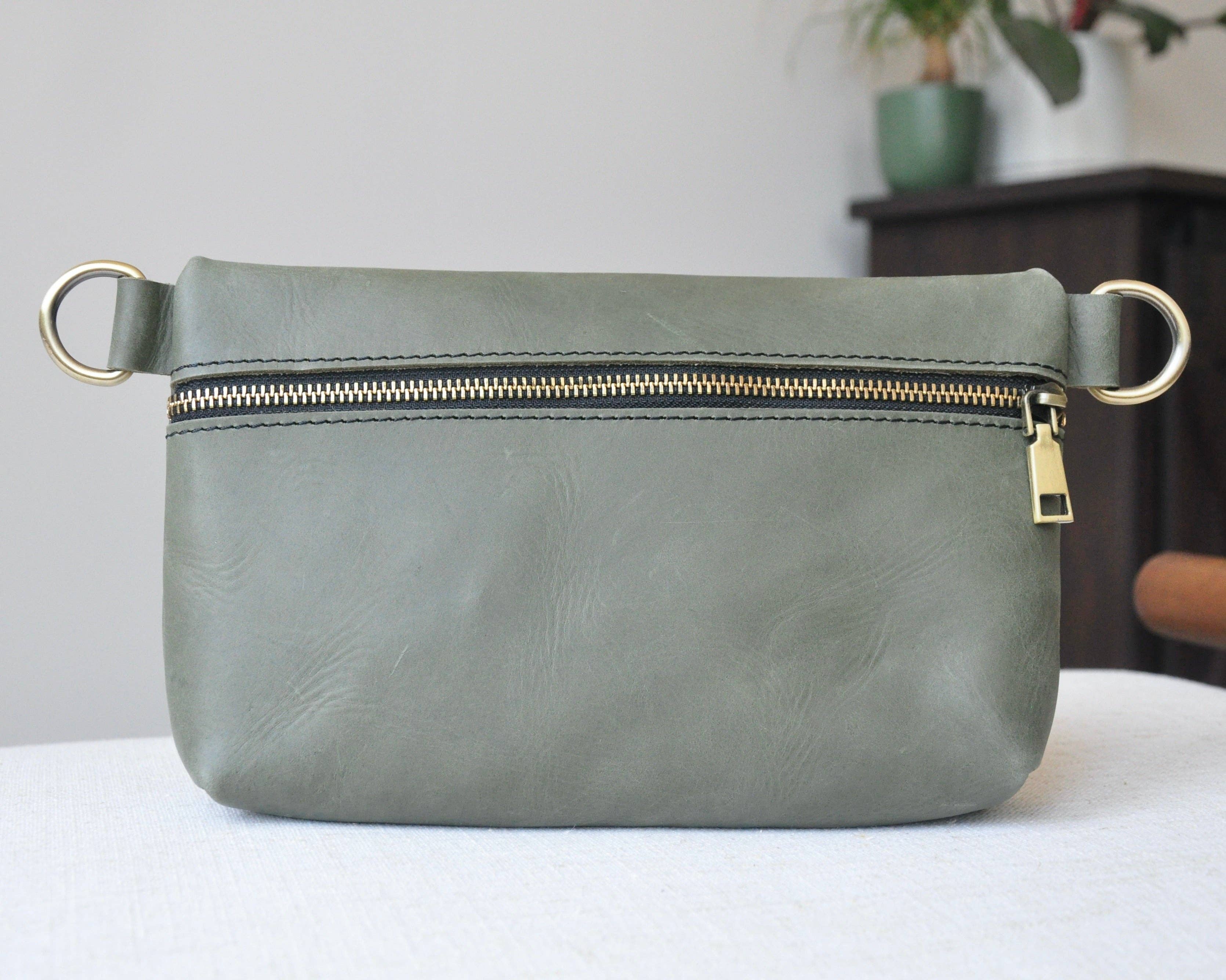 Zelaki Leather Company - Wholesale Belt Bag - Women's - Agow Belt Bag / Convertible Crossbody, Sling, and Belt Bag 0