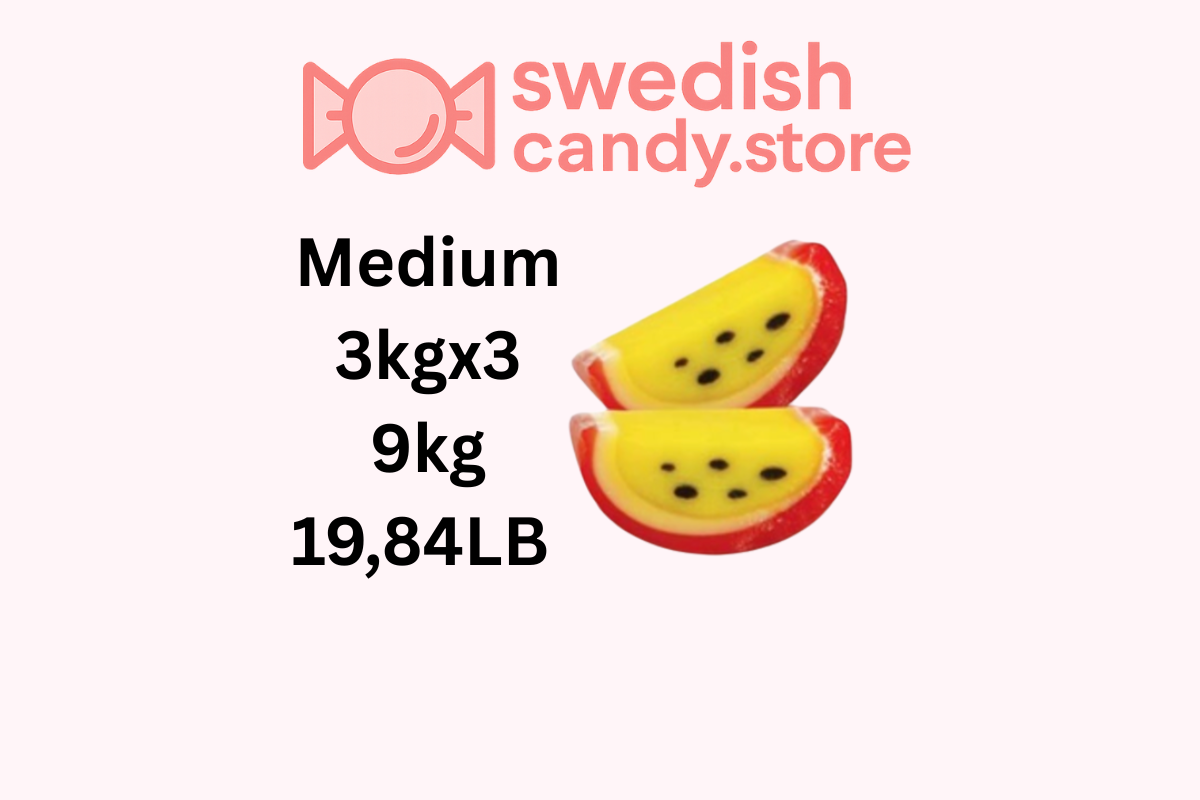 Swedish Candy.Store - Swedish Candy - Wholesale Gummy - Swedish Candy Sour Passion Fruit Slice 3kg/6.61lb1