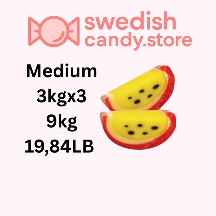 Swedish Candy.Store - Swedish Candy - Wholesale Gummy - Swedish Candy Sour Passion Fruit Slice 3kg/6.61lb1