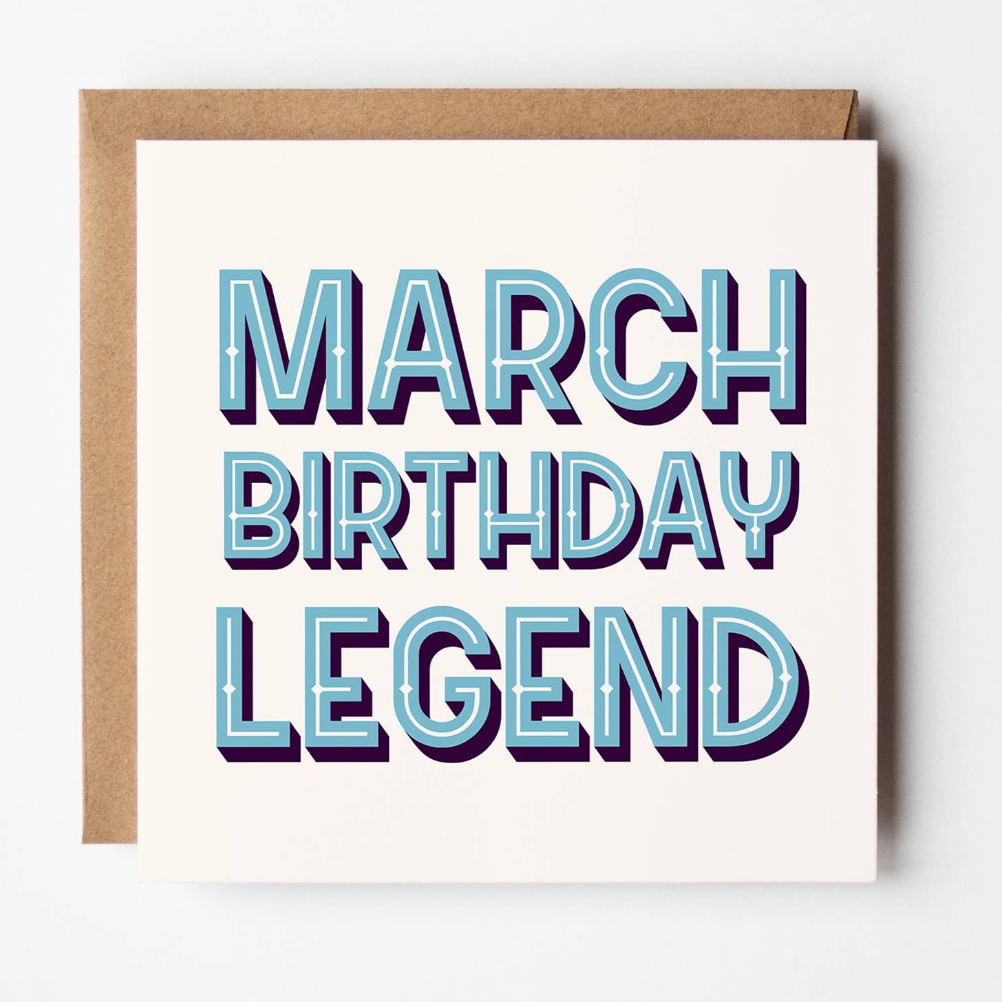 Timmy Loves - Wholesale Birthday Card - Month Of The Year - Birthday Legend Card2