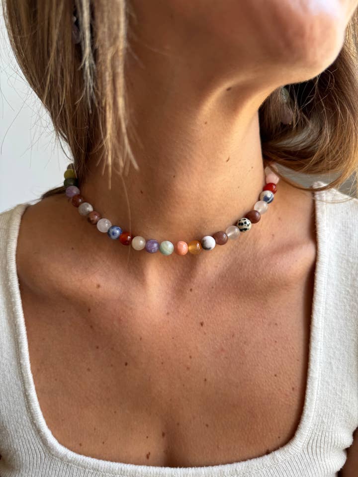 Bunte Vibes - Halskette for wholesale by LuvLuv Berlin