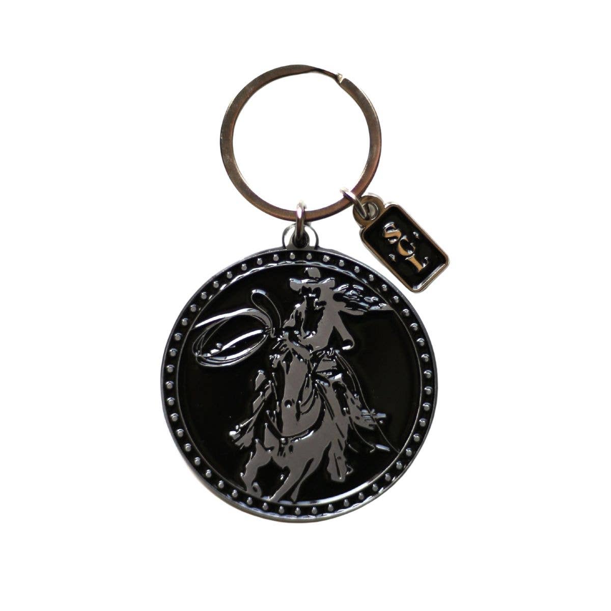 Sophisticated Country Lady – Porta-chaves - Mulher por atacado – Chaveiros Lil Lady Cowgirl com Estojo para Presente7