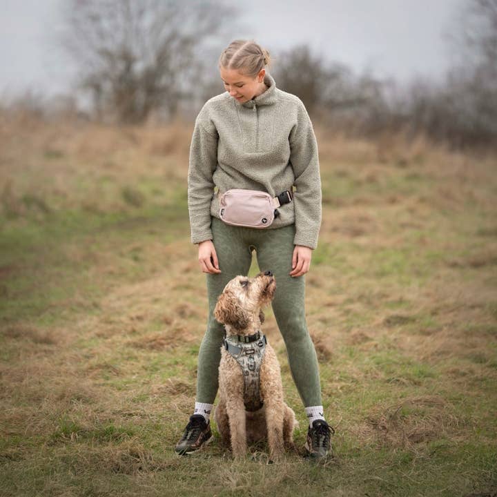 The aDoraBle Pooch Company - Wholesale Belt bag – Women’s - Slimline Everyday Bumbag - Beige1