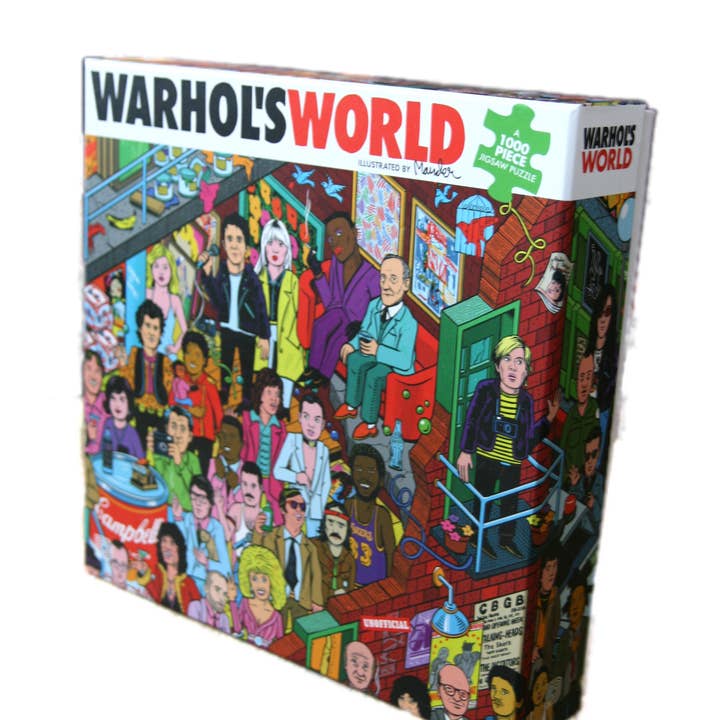 SCB - Wholesale Puzzle - Adult - Warhol's World: A 1000 Piece Jigsaw Puzzle1