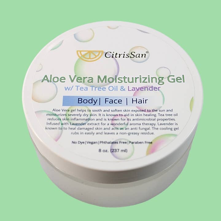 CitrisSan® Aloe Vera Gel m/ Tea Tree + Lavendel for engroshandel hos CitrisSan