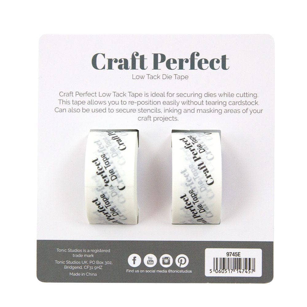 Tonic Studios - Wholesale Craft Tool - Craft Perfect - Adhesives - Low Tack Die Tape - 9745e0