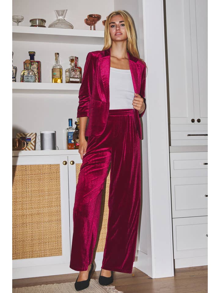 Oddi – Großhandel Blazer – Damen – Plus Blazer aus Samt3