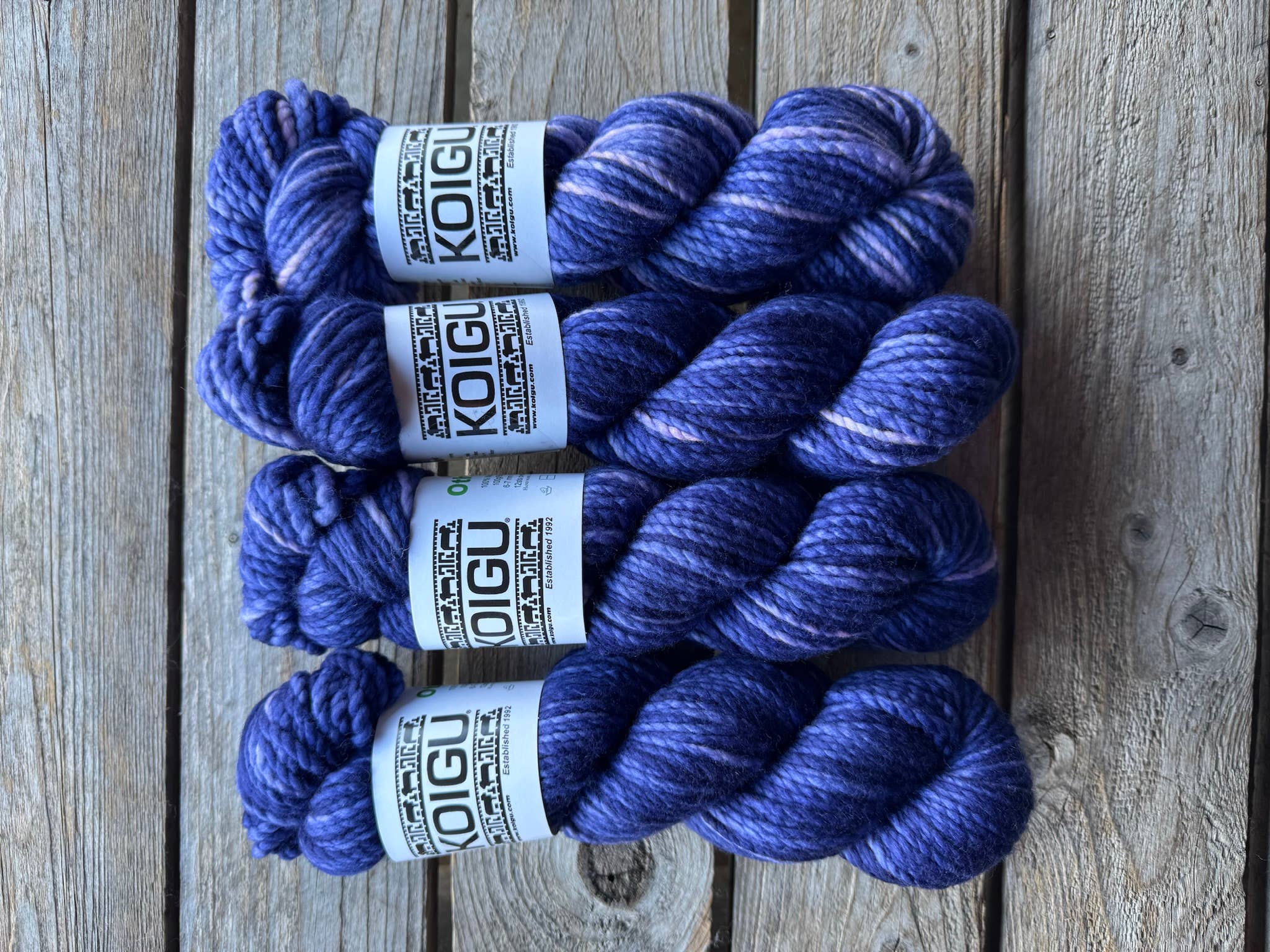 Koigu Wool Designs - Wholesale Garen - Koigu Othello (chunky merino) groep B9