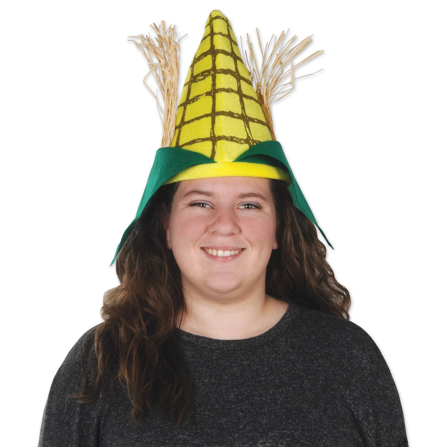 Beistle - Wholesale Party Hat/Crown - Plush Corn Cob Hat, one size fits most5