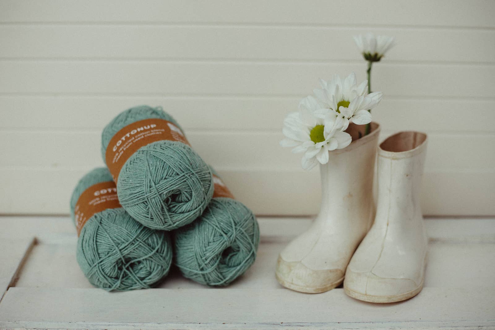 Oh my Pebbles - Wholesale Yarn - COTTONUP - 100% gerecycled yarn from cotton textile waste7