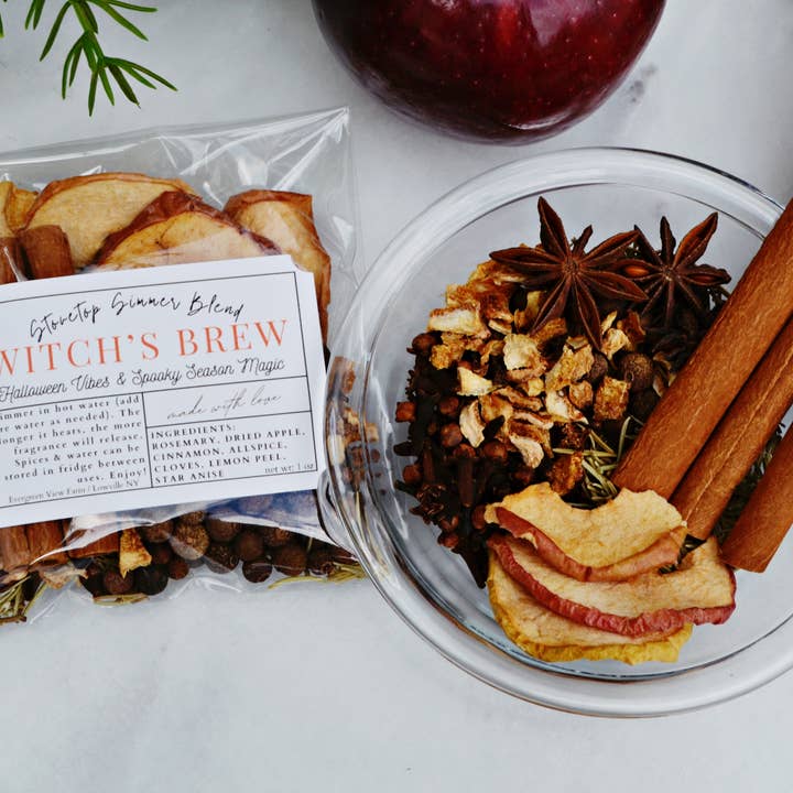Evergreen View Farm - Wholesale Potpourri - Witch's Brew Autumn Fall Halloween Simmer Stovetop Spices14