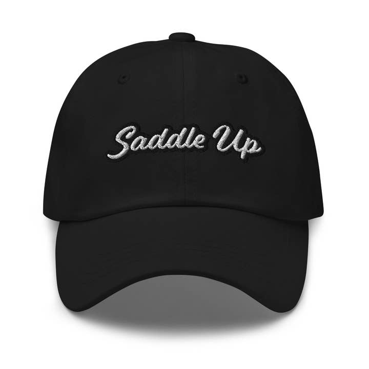 Dad hat - Saddle Up for wholesale by un.sus.tain.a.ble equestrian