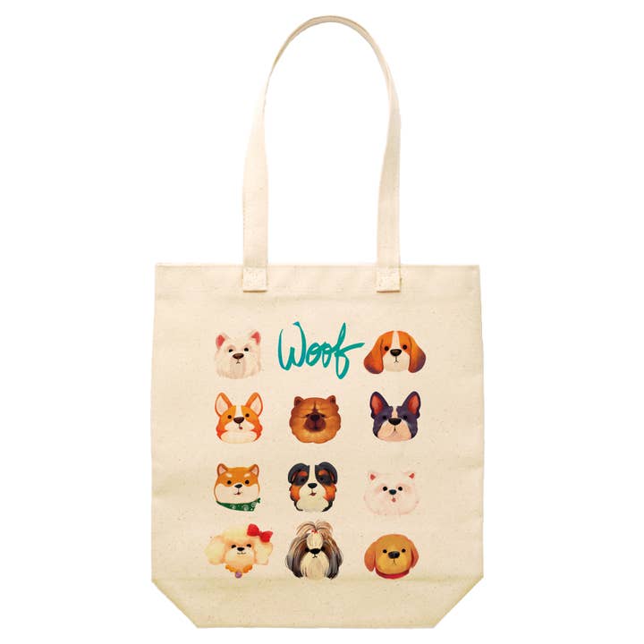Dogs Tote Bag for wholesale by The Little Red House