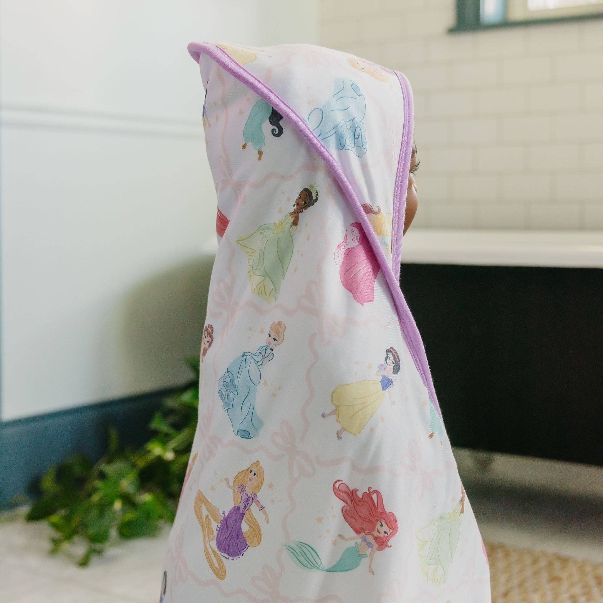 Copper Pearl - Wholesale Hooded Towel - Kids & Baby - Premium Baby Knit Hooded Towel - Disney Princess4