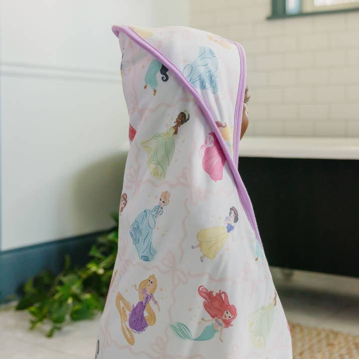 Copper Pearl - Wholesale Hooded Towel - Kids & Baby - Premium Baby Knit Hooded Towel - Disney Princess4