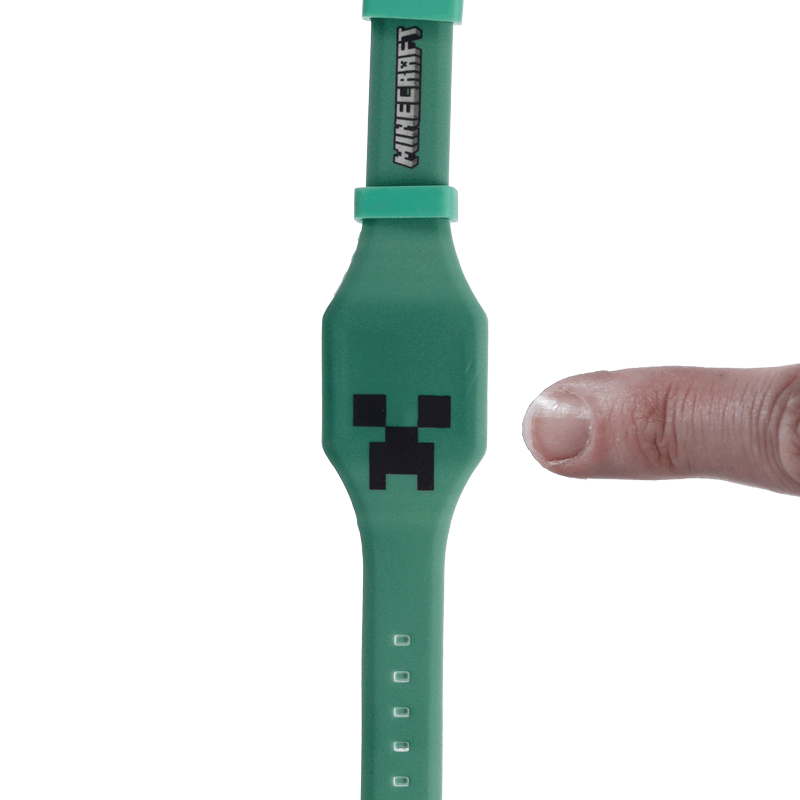 Puckator EU - Wholesale Wrist Watch - Kids - Minecraft Faces Silicone Digital Watch2