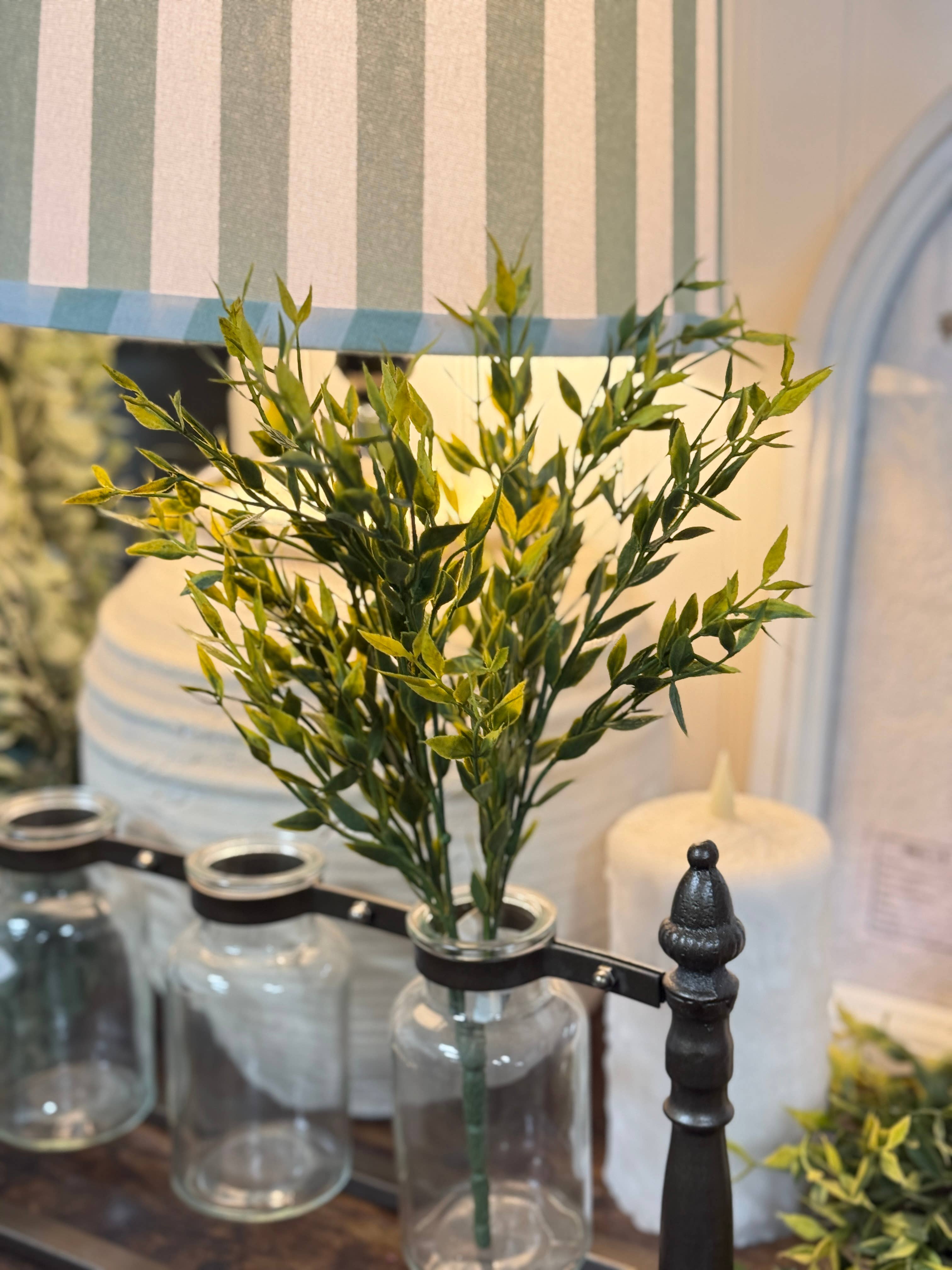 Refinery 86 Home Decor - Wholesale Artificial Plant - 14" Olivine Ash Bush