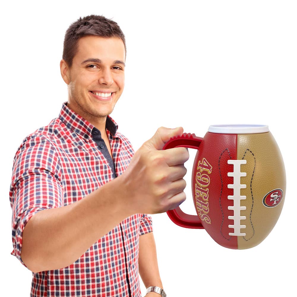 Party Animal, Inc. - Wholesale Coffee Mug - San Francisco 49ers Football Mug1
